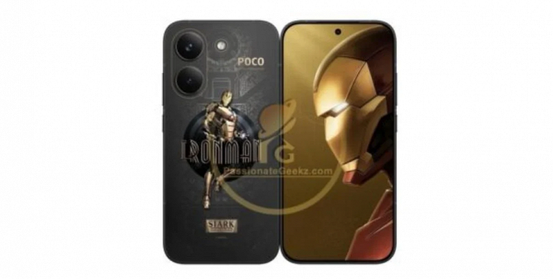 Poco X8 Pro получит специальное издание Iron Man